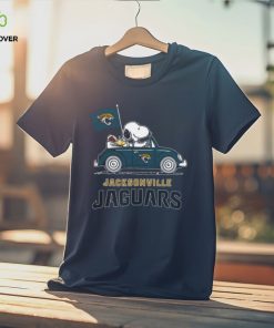 Snoopy And Woodstock Ride The Jacksonville Jaguars Car Shirt 2 Snoopy And Woodstock Ride The Jacksonville Jaguars Car Shirt