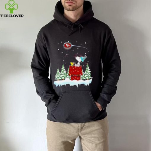 Snoopy And Woodstock San Francisco 49ers Ugly Christmas hoodie, sweater, longsleeve, shirt v-neck, t-shirt