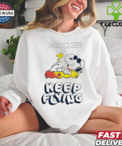 Snoopy And Woodstock The Peanuts Keep Flying Summer Why Do I Feel All Alone T shirt