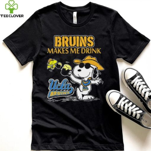 Snoopy And Woodstock UCLA Bruins Makes Me Drink Shirt