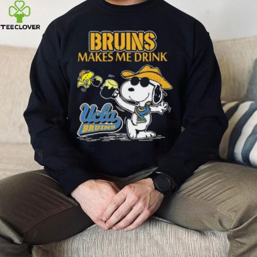 Snoopy And Woodstock UCLA Bruins Makes Me Drink Shirt