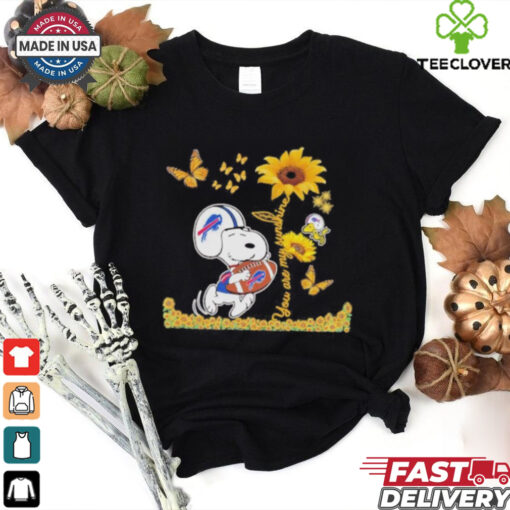 Snoopy And Woodstock X Buffalo Bills You Are My Sunshine Shirt