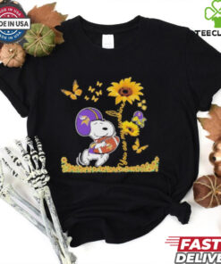 Snoopy And Woodstock X Minnesota Vikings You Are My Sunshine Shirt