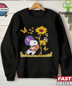 Snoopy And Woodstock X Minnesota Vikings You Are My Sunshine Shirt