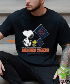 Snoopy Auburn Tigers Road To Oklahoma City flag shirt