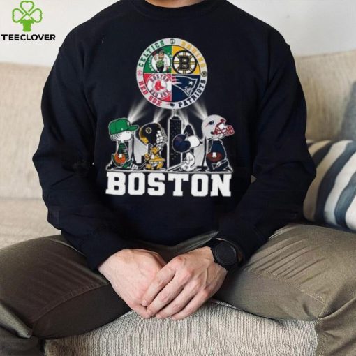 Snoopy Boston City Legend T Shirt