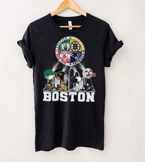 Snoopy Boston City Legend T Shirt