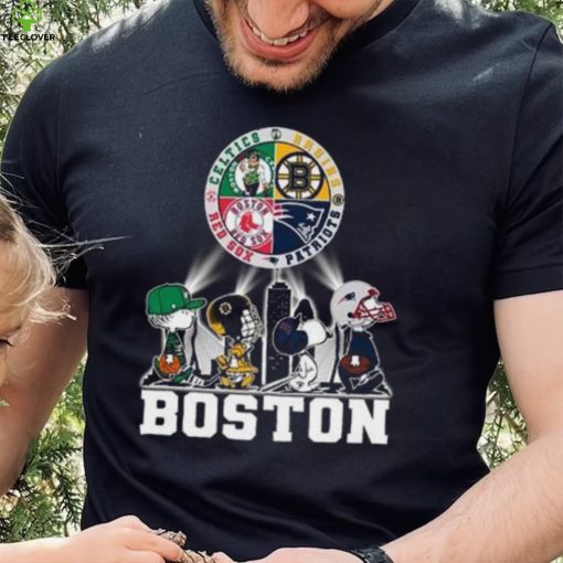 Snoopy Boston City Legend T Shirt