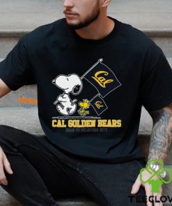 Snoopy California Golden Bears Road To Oklahoma City flag shirt