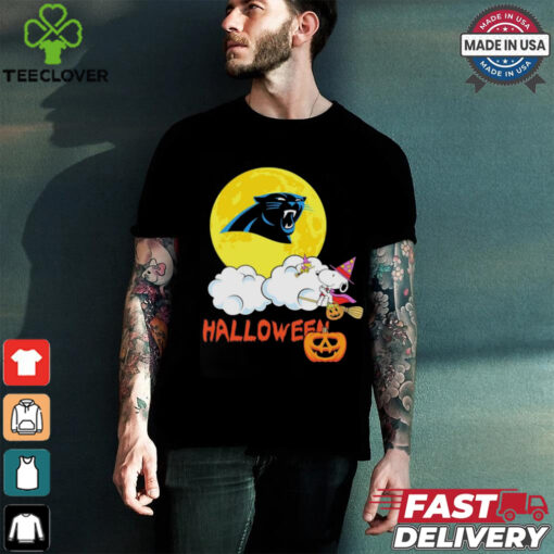 Snoopy Carolina Panthers NFL Halloween 2024 Shirt