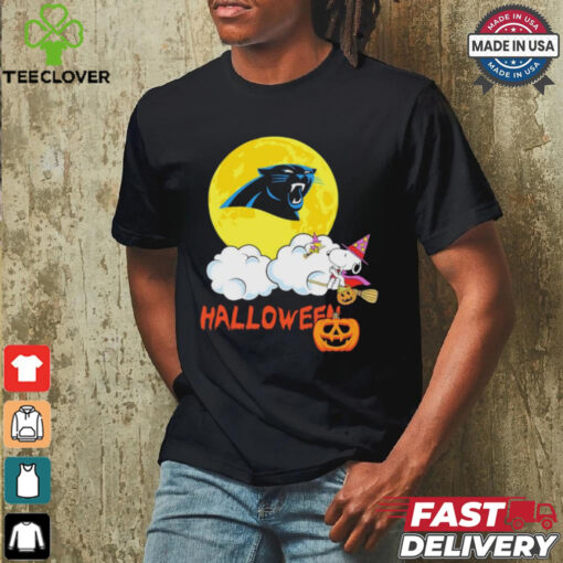 Snoopy Carolina Panthers NFL Halloween 2024 Shirt