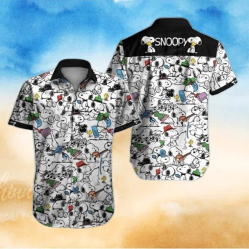 Snoopy Cartoon Peanuts Hawaiian Shirt Best Gift For Men And Women