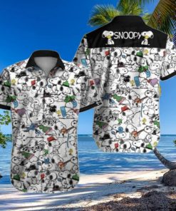 Snoopy Cartoon Peanuts Hawaiian Shirt Best Gift For Men And Women