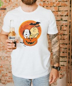 Snoopy Charlie Brown Halloween Scary Pumpkin Charlie Brown Halloween Tee Shirt