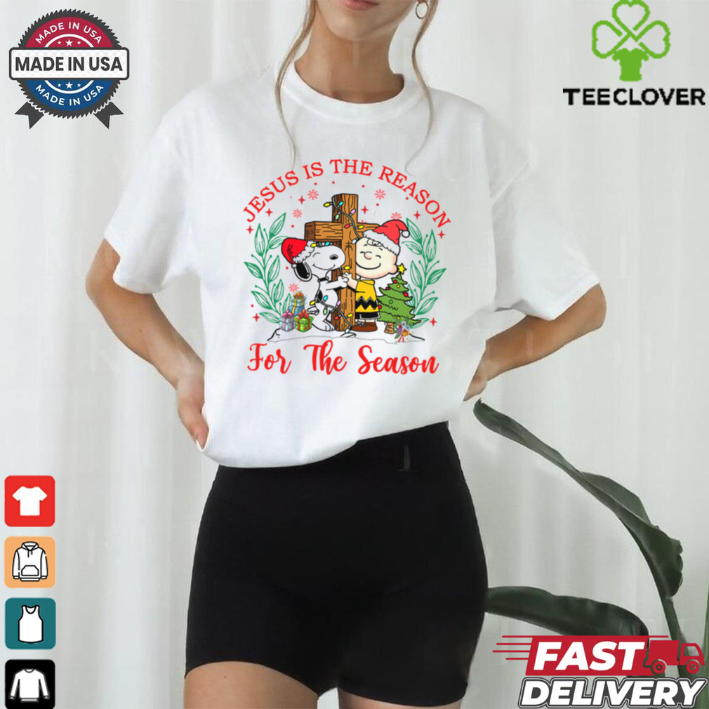 Snoopy & Charlie Brown Jesus Is The Reason For The Season Christmas Shirt Snoopy & Charlie Brown Jesus Is The Reason For The Season Christmas Shirt