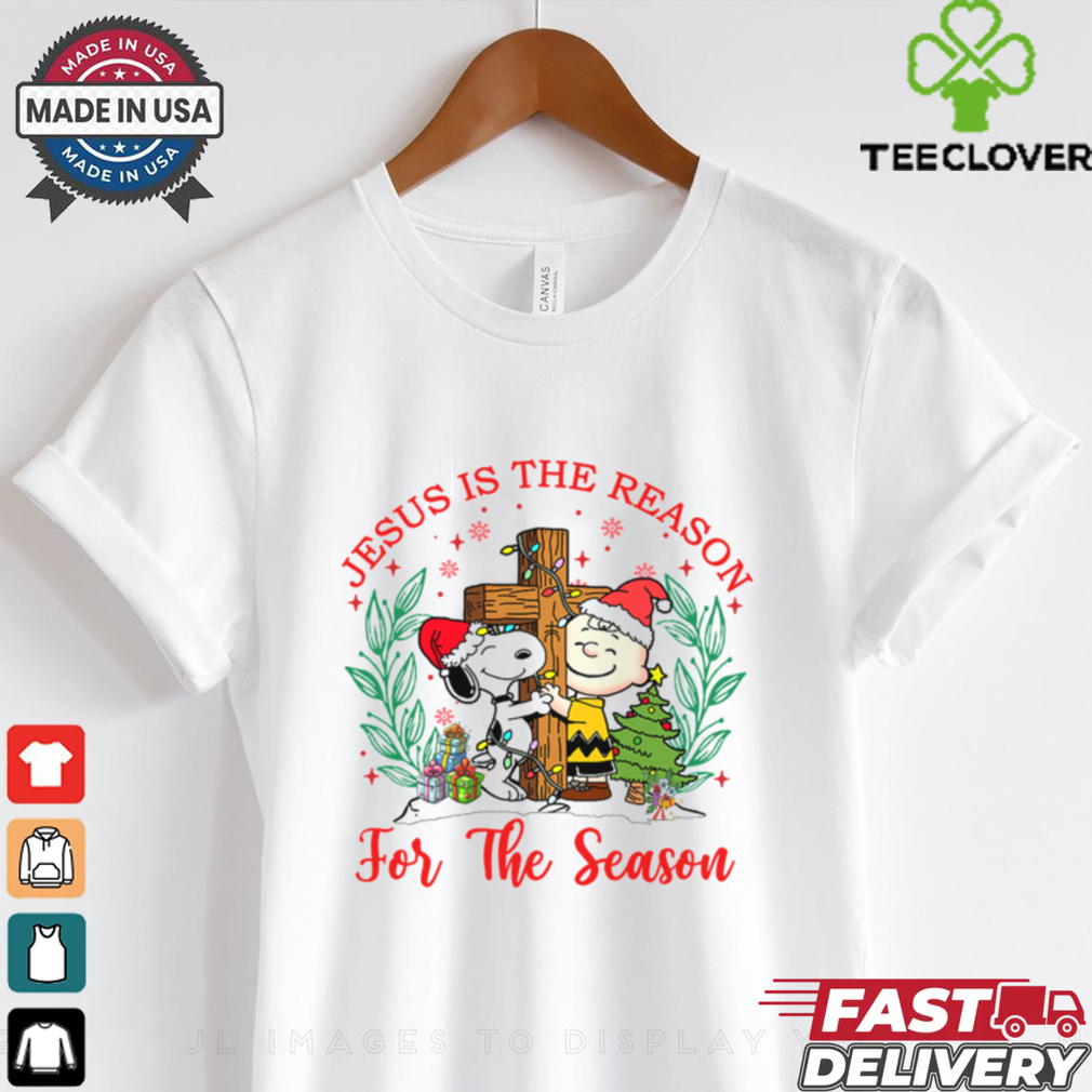 Snoopy & Charlie Brown Jesus Is The Reason For The Season Christmas Shirt Snoopy & Charlie Brown Jesus Is The Reason For The Season Christmas Shirt