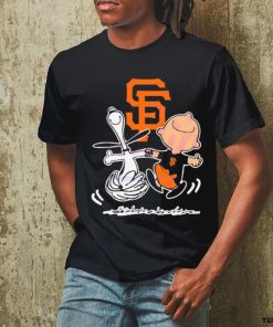 Snoopy Charlie Brown San Francisco Giants Baseball 2023 Shirt