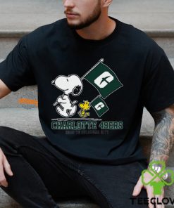 Snoopy Charlotte 49ers Road To Oklahoma City flag shirt