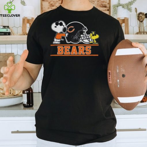 Snoopy Chicago Bears NFL Football Iron On Heat Transfer Christmas Shirt