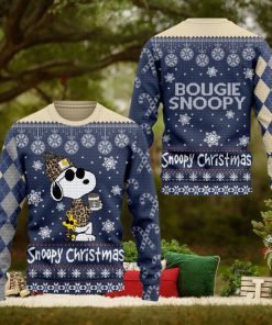 Snoopy Christmas Bougie Snoopy Ugly Sweater