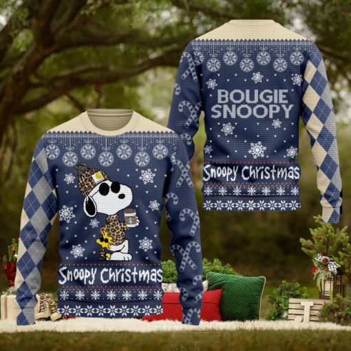 Snoopy Christmas Bougie Snoopy Ugly Sweater
