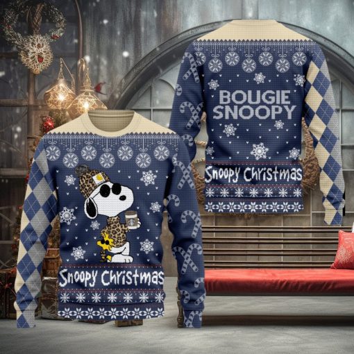 Snoopy Christmas Bougie Snoopy Ugly Sweater