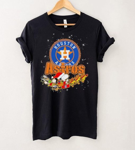 Snoopy Christmas Houston Astros T Shirts