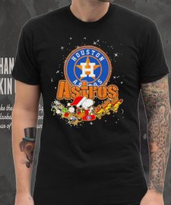 Snoopy Christmas Houston Astros T Shirts