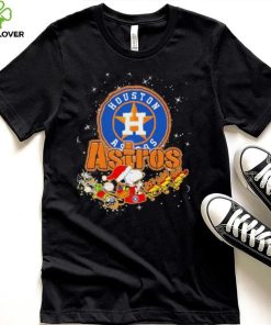 Snoopy Christmas Houston Astros T Shirts