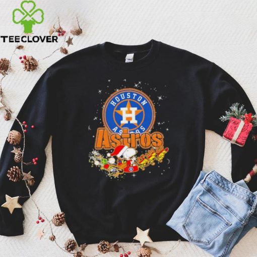 Snoopy Christmas Houston Astros T Shirts