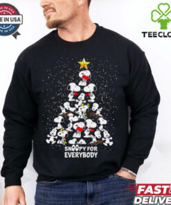 Snoopy Christmas Tree for Everybody Shirt