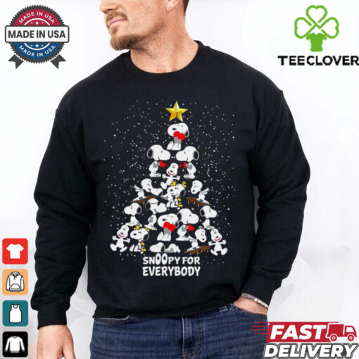 Snoopy Christmas Tree for Everybody Shirt