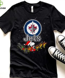 Snoopy Christmas Winnipeg Jets T Shirts 3 Snoopy Christmas Winnipeg Jets T Shirts