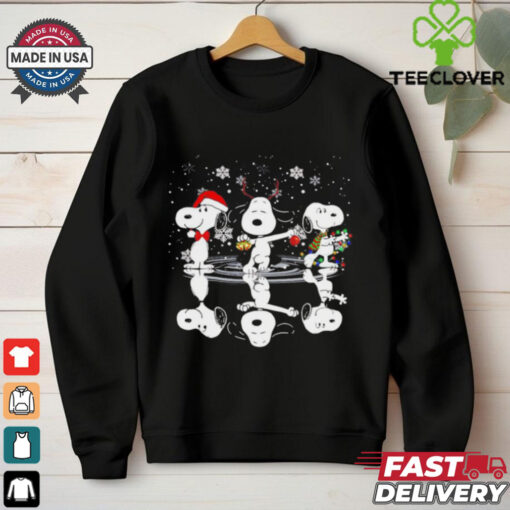 Snoopy Christmas dance shirt