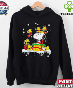 Snoopy Christmas gift box shirt
