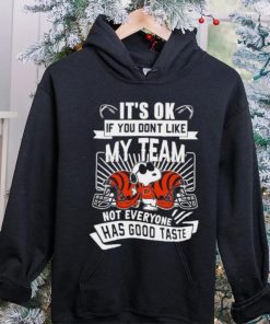 Snoopy Cincinnati Bengals it’s ok if you don’t like my team not everyone has good taste shirt