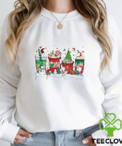 Snoopy Coffee Cup Christmas Sweatshirt Peanuts Christmas Shirt