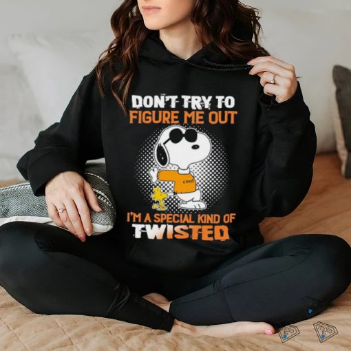 Snoopy Cool don’t try to figure me out i’m a special kind of twisted vintage shirt