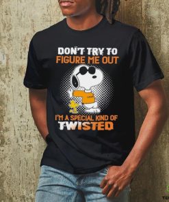 Snoopy Cool don’t try to figure me out i’m a special kind of twisted vintage shirt