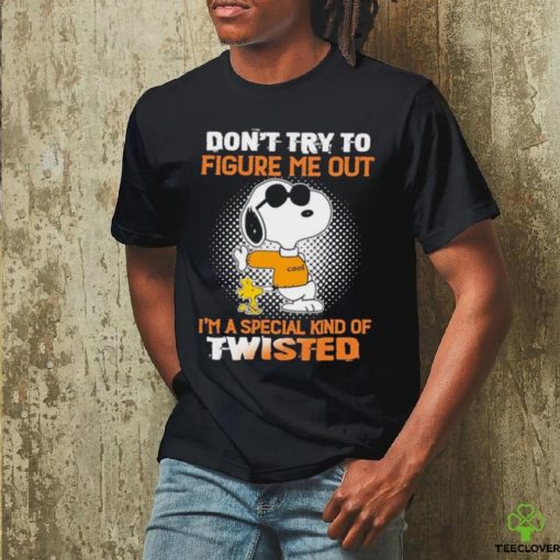 Snoopy Cool don’t try to figure me out i’m a special kind of twisted vintage shirt