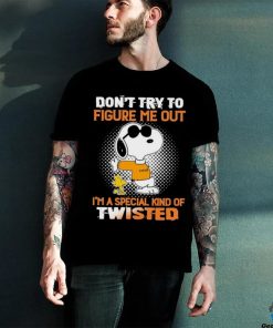 Snoopy Cool don’t try to figure me out i’m a special kind of twisted vintage shirt