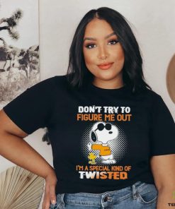 Snoopy Cool don’t try to figure me out i’m a special kind of twisted vintage shirt