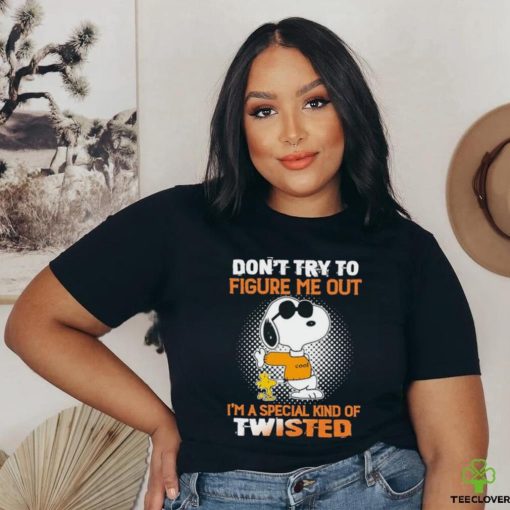 Snoopy Cool don’t try to figure me out i’m a special kind of twisted vintage shirt