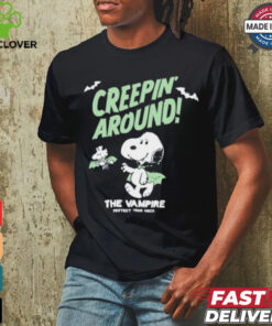 Snoopy Creepin Around Creature Of The Night The Vampire Shirt
