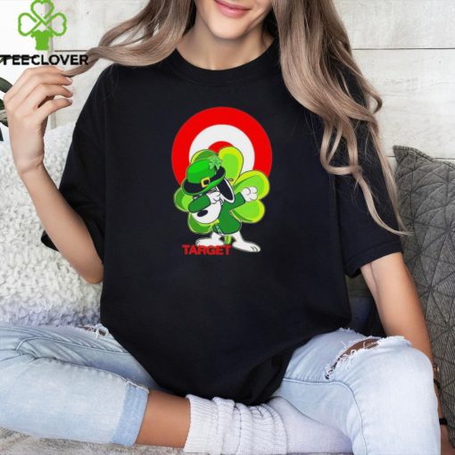 Snoopy Dabbing Target logo St Patrick’s Day 2024 hoodie, sweater, longsleeve, shirt v-neck, t-shirt