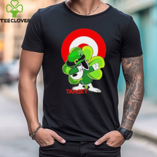 Snoopy Dabbing Target logo St Patrick’s Day 2024 hoodie, sweater, longsleeve, shirt v-neck, t-shirt