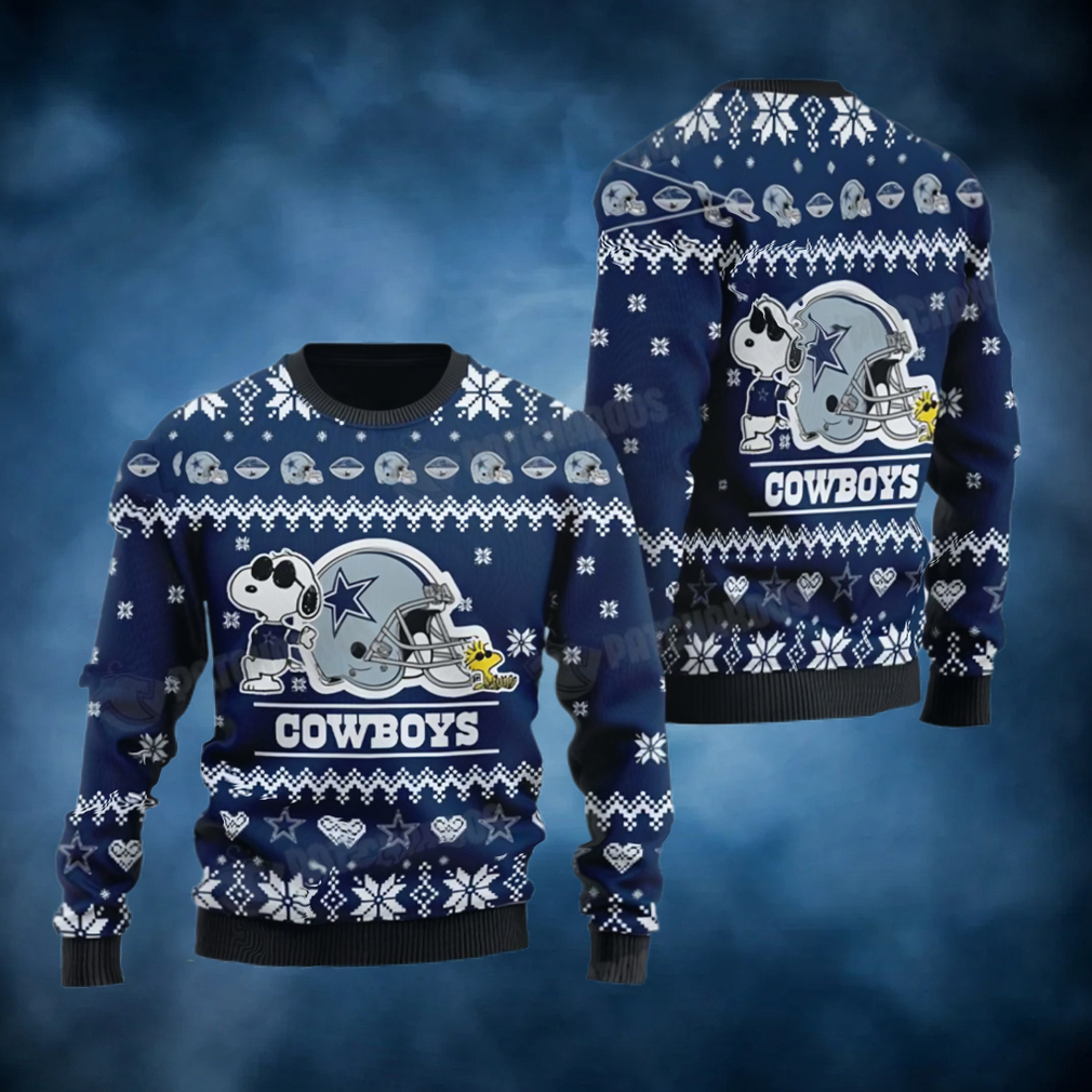 Snoopy Dallas NFL Football Ugly Christmas Sweater Gifts For Cowboys Fans Snoopy Dallas NFL Football Ugly Christmas Sweater Gifts For Cowboys Fans
