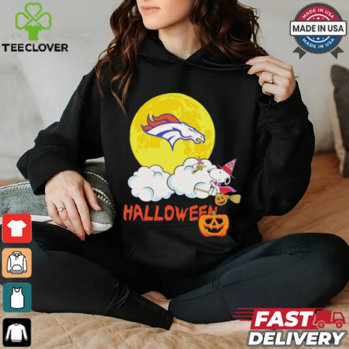 Snoopy Denver Broncos NFL Halloween 2024 Shirt