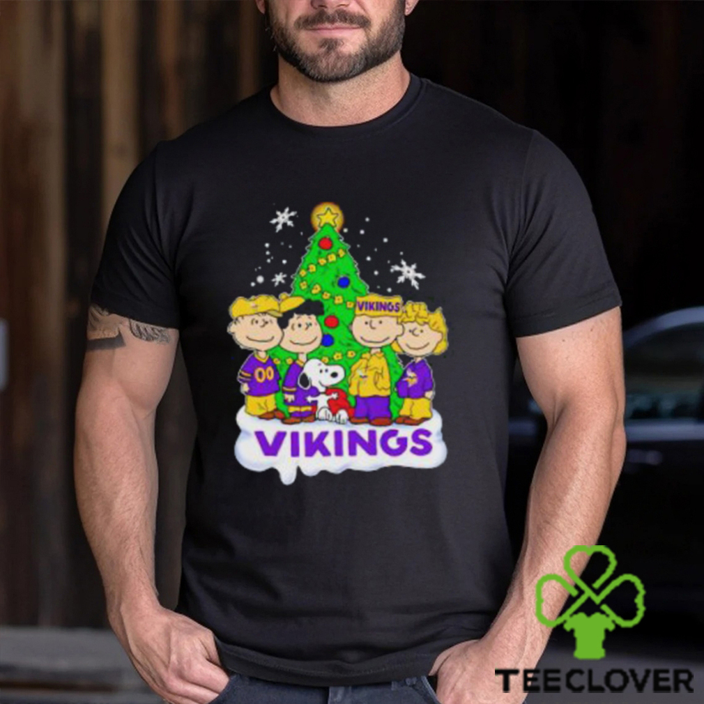 Snoopy Dnd Friends Minnesota Vikings Christmas T Shirt Snoopy Dnd Friends Minnesota Vikings Christmas T Shirt