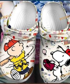 Snoopy Dog Custom Crocs Unique Birthday Gift Shoes